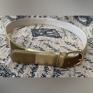 Gold Segmented Belt